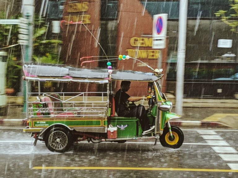 Rain in thailand